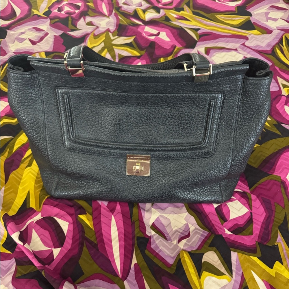 Kate Spade Black Leather Handbag
